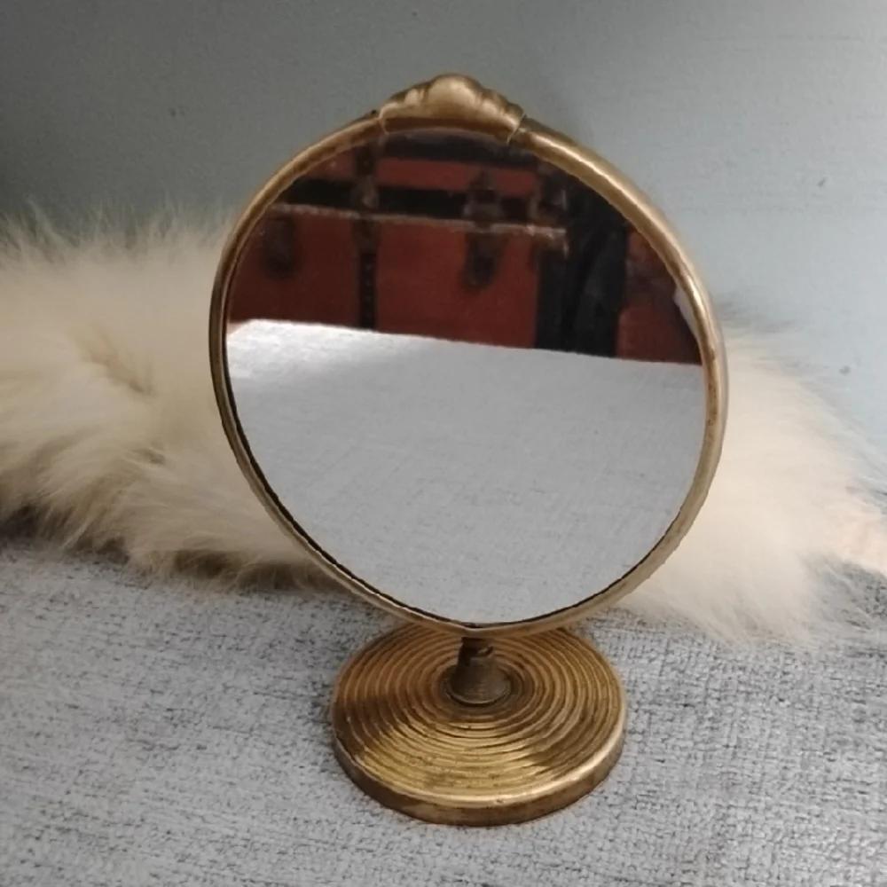 Elegant Gold Vanity Mirror